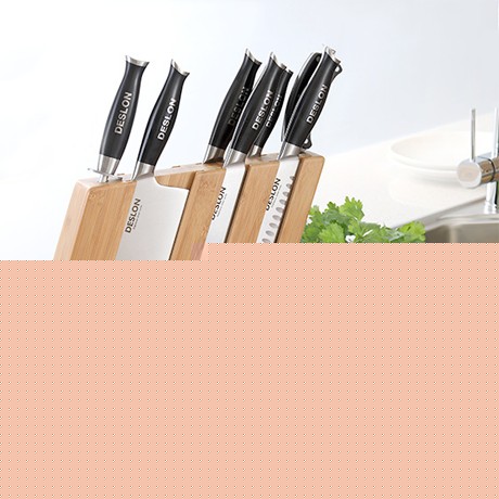 德世朗一体化锻造套刀，进口不锈钢刀具十件套，持久锋利切菜刀系列