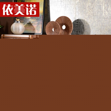 依美诺现代简约纯胡桃木四斗柜，榫卯隐形拉手斗柜，型号W010-1