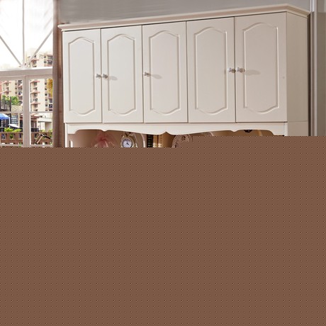 沃伦帝斯韩式田园时尚风情儿童床，多功能环保烤漆儿童床，型号: 8039