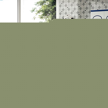 豪享家园罗马柱排骨架儿童床，水晶拉扣蓝色单人床，型号：965