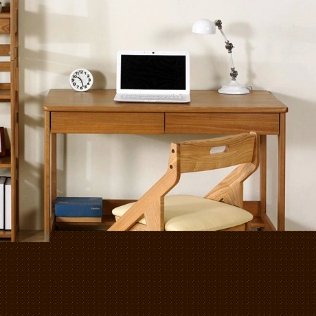 现代简约环保儿童桌，实木组装学习桌，生活瞭望塔水曲柳写字台AWT2505