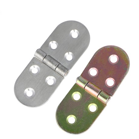 汇成丰镀彩暗藏隐形台铰，餐桌翻板不锈钢六孔合页，滑入式折叠铰链