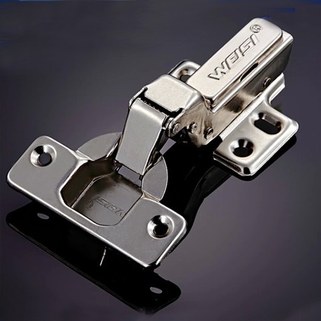 顶固脱卸式不锈钢液压铰链，WS-JL系列滑入式缓冲阻尼柜门铰链