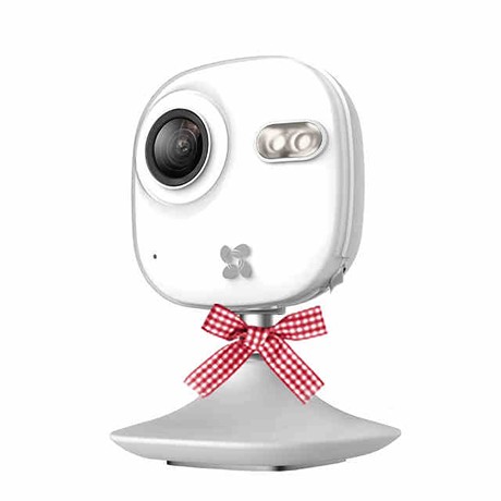 萤石C2mini迷你广角摄像头，智能网络摄像头，高清红外夜视摄像机