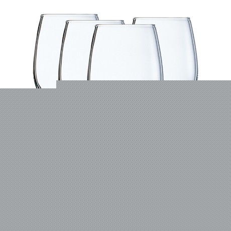 Luminarc/乐美雅玻璃高脚杯组合，葡萄酒杯四件装，货号: E5979-D