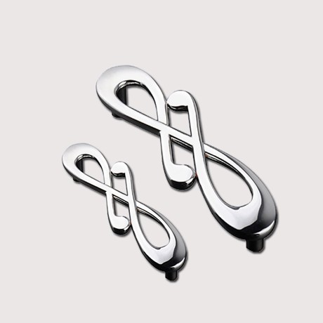 音符元素抽屉拉手，蒙师镜面工艺把手，结实耐用锌合金拉手型号Z593