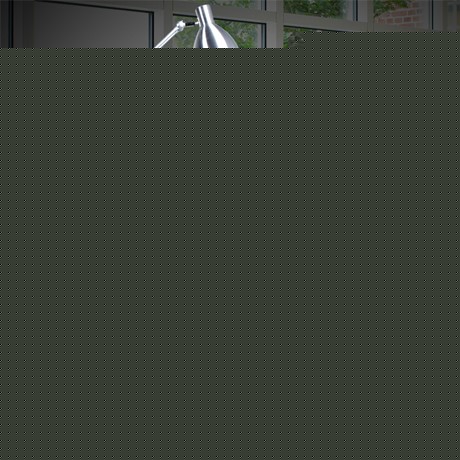 煜尚品牌潮流铝合金落地灯，银色现代简约钓鱼灯，型号YSLD-030