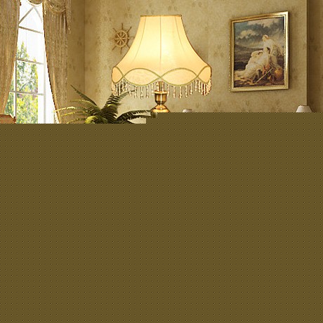 美尔达绣花灯罩创意落地灯，家装客厅卧室节能落地灯，型号：LO-25