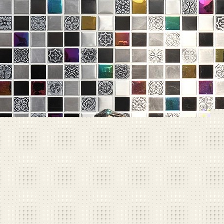 孔雀鱼中式复古金属马赛克，时尚家装必备装饰瓷砖，型号: SD03