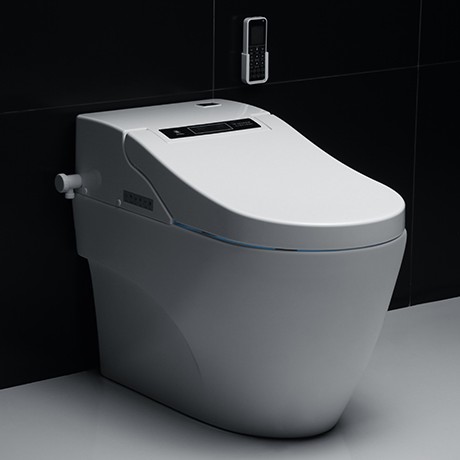 优洗丽一体化智能马桶，防水防潮坐便器，YXL-910虹吸式马桶