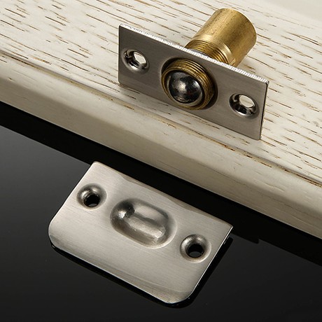 鹰盾隐形伸缩弹簧闭门卡珠，纯铜拉丝卫浴间不消磁碰珠，型号：PZ-CT01