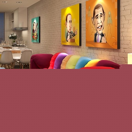 睿酷空间现代简约沙发，创意个性小丑沙发，小户型休闲沙发组合RK158