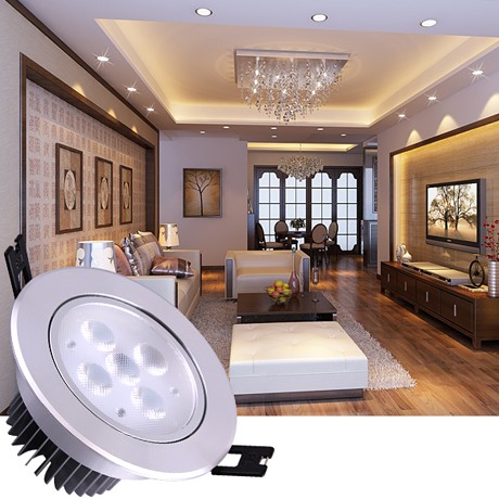 佛山照明航空铝材射灯，高光LED天花灯，防眩磨砂射灯型号: FSL