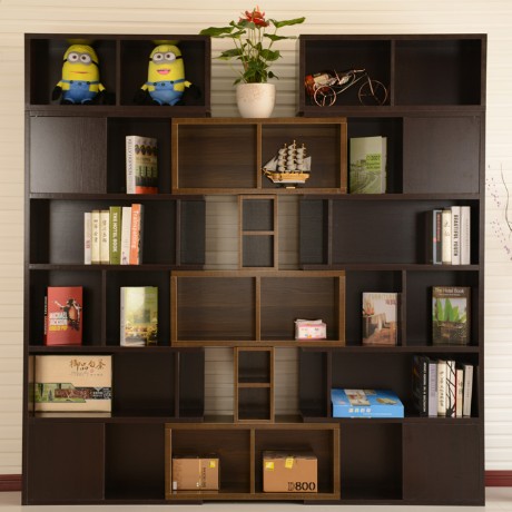 璞宝现代简约书柜，创意书架DIY自由组合，JD-01型号环保材质书柜