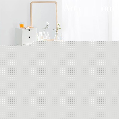 联邦F15801BA妆台连镜，北欧宜家实木化妆桌，木质烤漆梳妆台