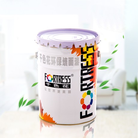 千色花可调哑光环保面漆，FH1100型号防水耐磨净味内墙涂料