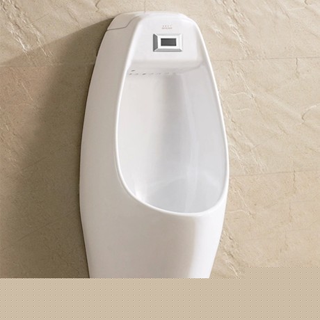 纳蒂兰卡壁挂式高温抗污小便器，414系列家用感应抗菌纳米小便池