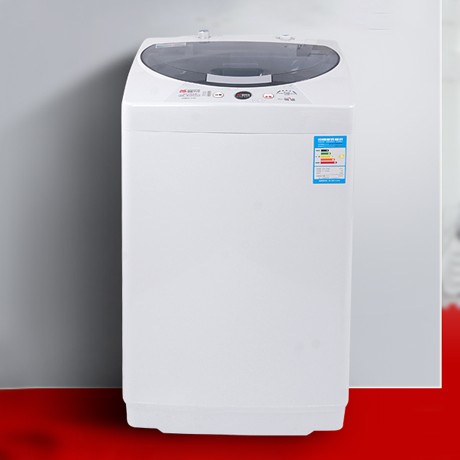 摩尔全自动家用小型洗衣机，透明视窗耐用洗衣机，360°棒搓洗洗衣机