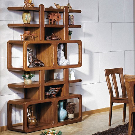 好战友全实木现代中式玄关柜，个性创意喜字玄关柜，型号HZY-BM-0026