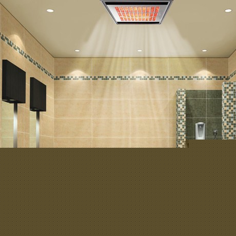 巴本豪森牌黄金碳纤维灯管浴霸，BB--HP300S-1T型家庭型浴霸，秒速升温能力