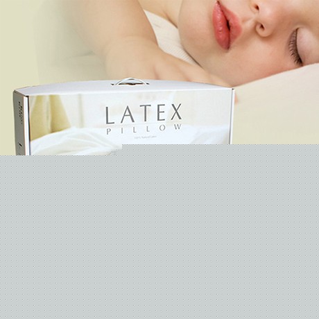 亲肤柔软金可儿方形枕头，儿童护颈天然乳胶枕头，防螨助睡眠透气枕