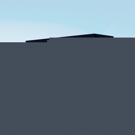 诺伊曼蓝色长方形舒颈枕，记忆棉立体剪裁单人脊椎枕，型号：F0337