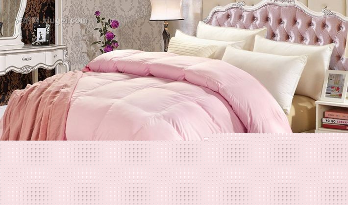 艾多美ADM—HF589加厚羽绒被，鸭鹅绒混合填充轻盈保暖，双层防绒技术不跑绒不钻绒