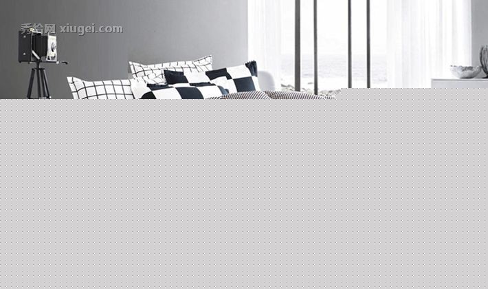 经典黑白时尚保暖纤维被，依柏恋B229超柔纤维被芯，丝绒纤维填充蓬松透气