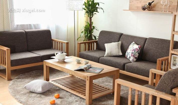 原始原素100%纯实木茶几，传统中式简约方几，型号: X-CJ-01