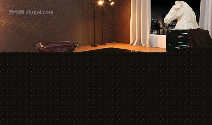 Changehome/倾城物语家牌亮光烤漆茶几，398型板式茶桌，E1级环保纤维板质地