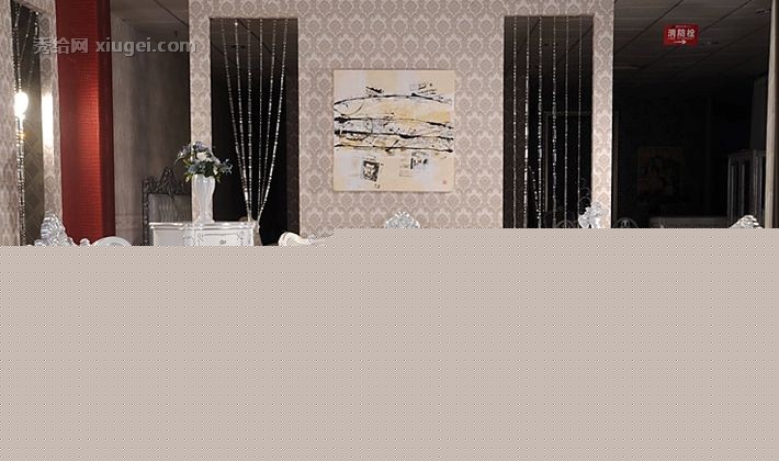 橙蒂新古典茶几，欧式玻璃饰面茶桌，DPCJ037型雕花银箔矮茶几