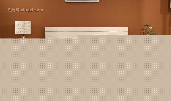 瑞信家具宜家简约拼板床，特殊尺寸气动储物床，小面积户型必备