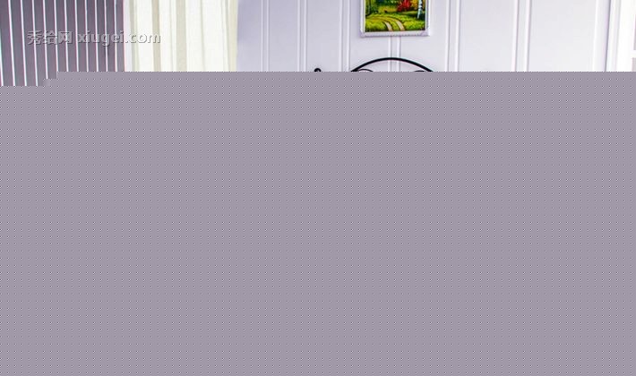 格莫现代铁艺双人床，GM-09时尚简约儿童床，新一代家居卧室床架