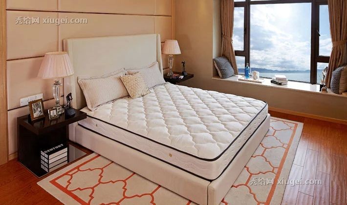 绿色环保乳胶床垫，独立袋装弹簧席梦思，雅兰混纺面料床垫yl--万豪