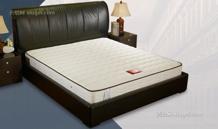 雅兰天然乳胶床垫，高档一米八双人床垫，环保透气床垫AIAIJA