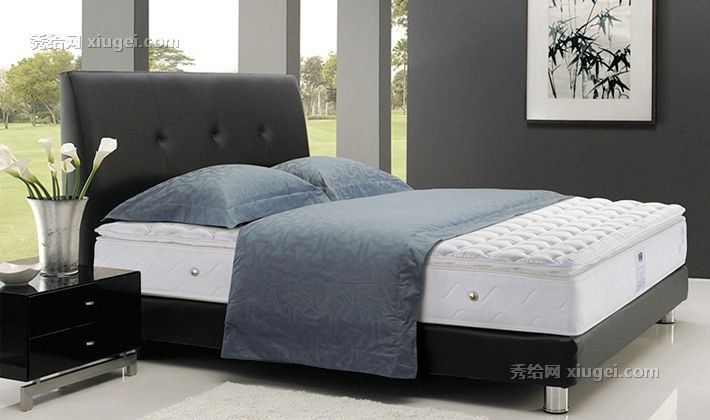 金可儿女性助眠床垫，1.8m洲际酒店钻石床垫，抗菌面料席梦思0干扰睡眠