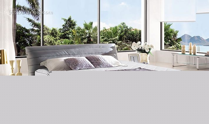 经典版慕思1.8m软硬适中床垫，独立筒袋弹簧床厚20cm，泡发工艺改善乳胶质地