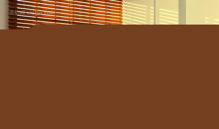 现代简约百叶窗帘，椴木木百叶窗帘，慕安娜S型遮光百叶帘MUN-MB001