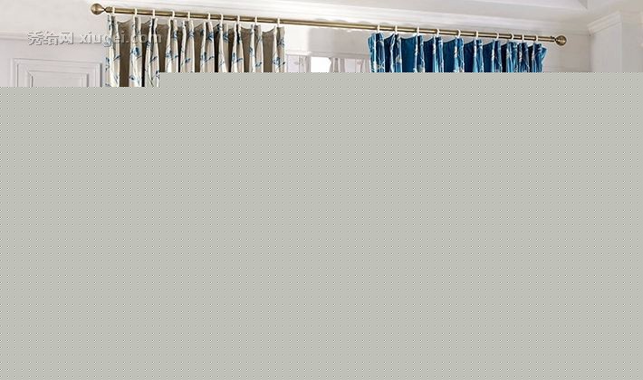 伊佳仁BYJ550遮光布艺挂钩式窗帘，立体绒面AB版双面提花窗帘