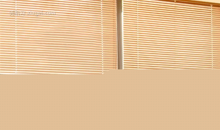 慕安娜穿杆式定制窗帘，现代简约安全环保卷帘，超强回弹百叶窗帘