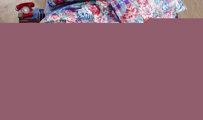 引潮棉质磨毛床品4件套，抽象几何图案套件，货号: 201401101246