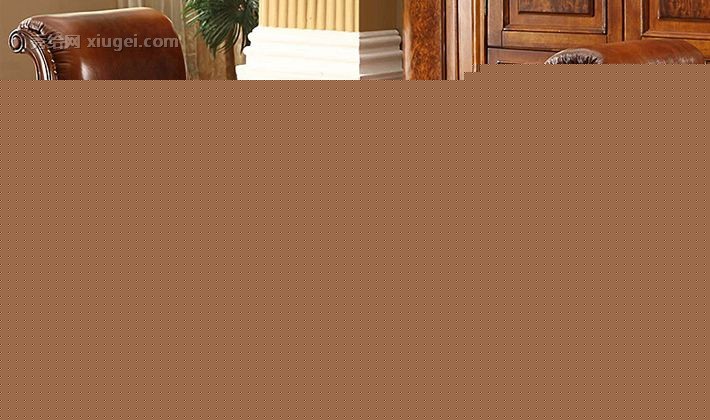 美式乡村床尾凳，雅居格真皮实木床前凳，奢华高扶手床尾凳F0805