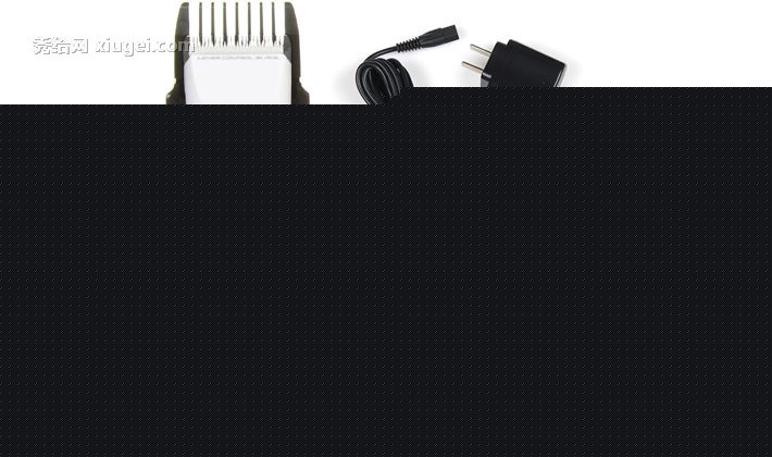 华元宠具通用白色剃毛器，充电式钛合金静音电推剪，型号：14G0027GW0000