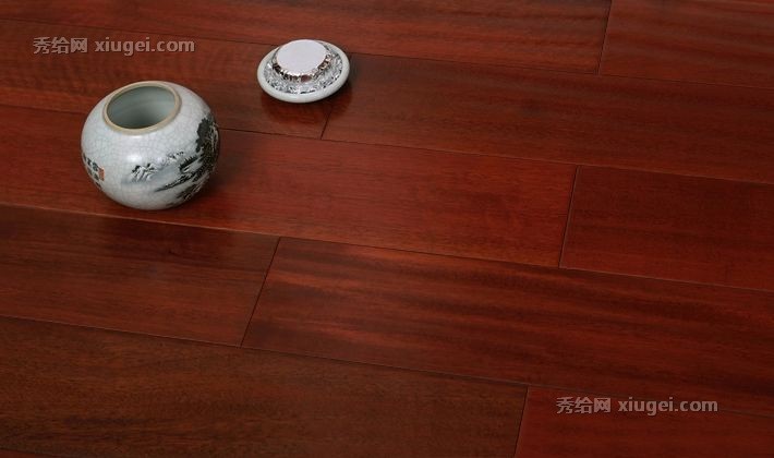 财到牌缅甸马尾柚木地板，生态实木地板，手工凹凸面设计，耐腐防开裂