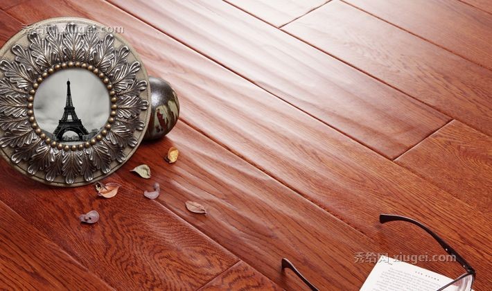 仿古手抓纹复合木地板，书香门地多层实木地板，紧实橡木复合地板003