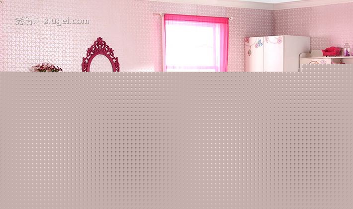 多喜爱现代儿童床头柜，大容量储物区圆润边角，W8B01童趣床头收纳柜