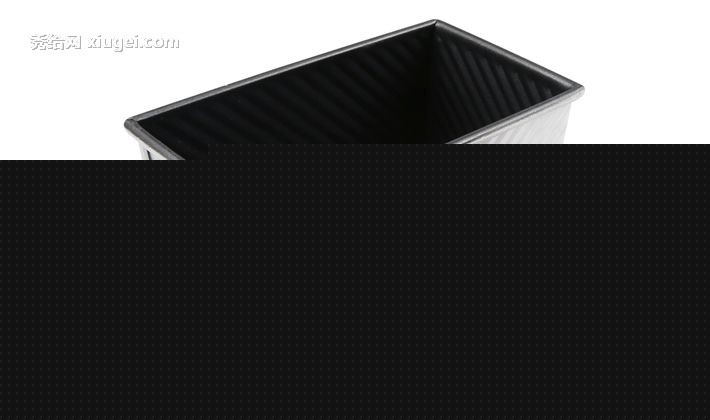 三能器具DIY烘焙模具，铝合金不沾处理波纹土司盒，型号：SN2055