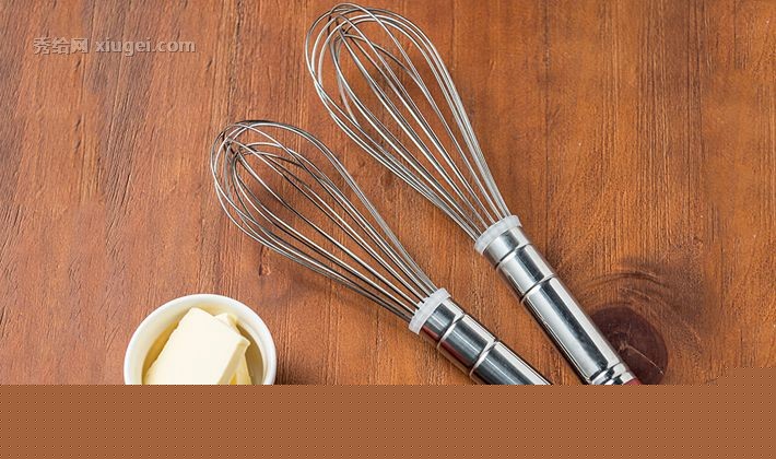 魔幻厨房银色烘焙工具，家用不锈钢手动打蛋器，厨房多功能打发奶油棒器