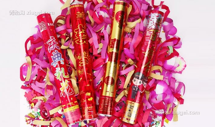 菲寻结婚庆典礼炮，婚庆派对助兴创意礼花，F100生日聚会布置用品