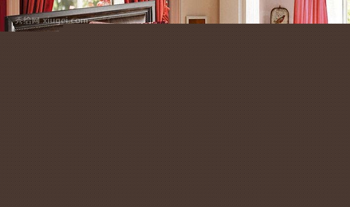 月诺红色婚庆家纺四件套，1.8M活性印花全棉磨毛床品，型号：YNMM-02